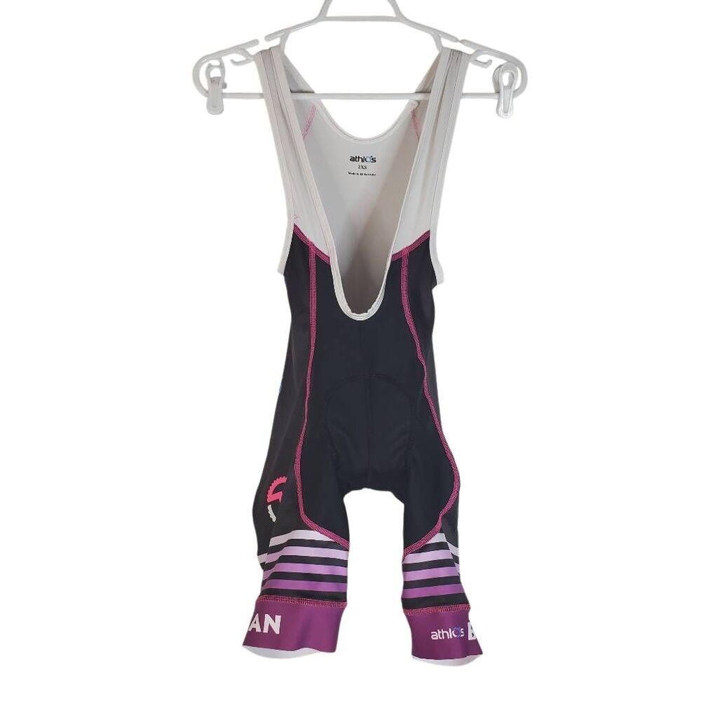 Athlos Breakaway Dr. Naylor‎ Split Zero BS Cycling Bib Shorts Black Multi 2XS